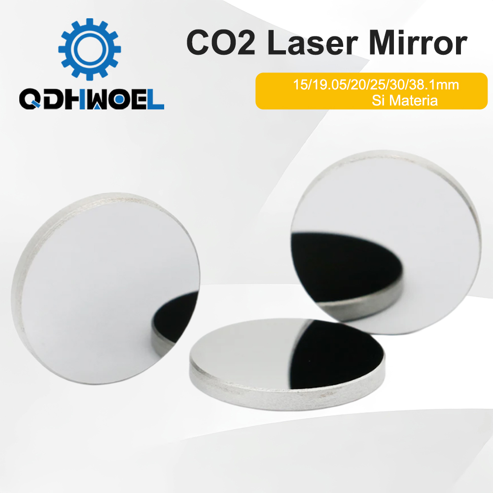 Co2 Laser Mirror - QDHWOEL 3pcs CO2 Laser Reflector Si