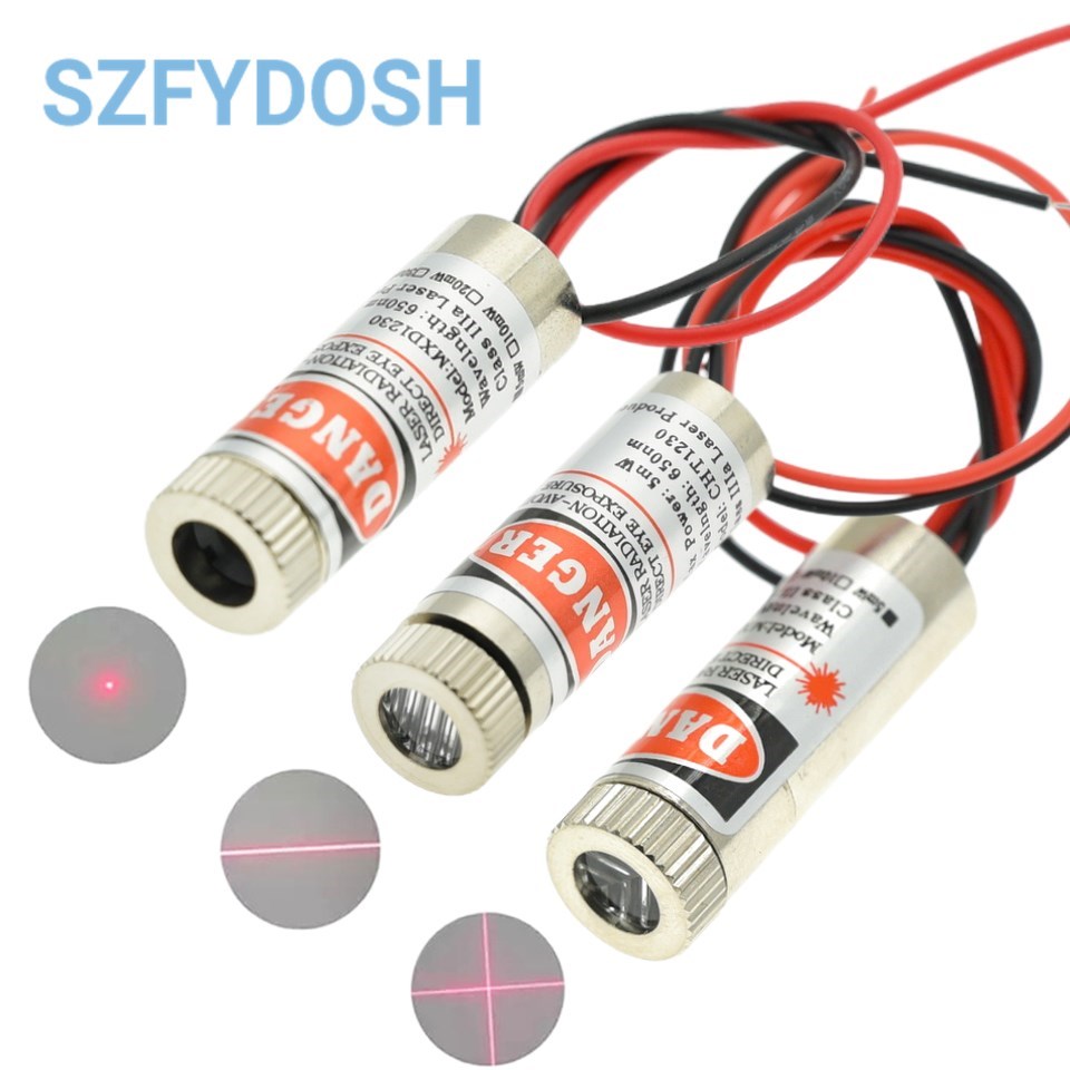 Industrial Laser Line Generator - 650nm 5mW Red Laser Module –