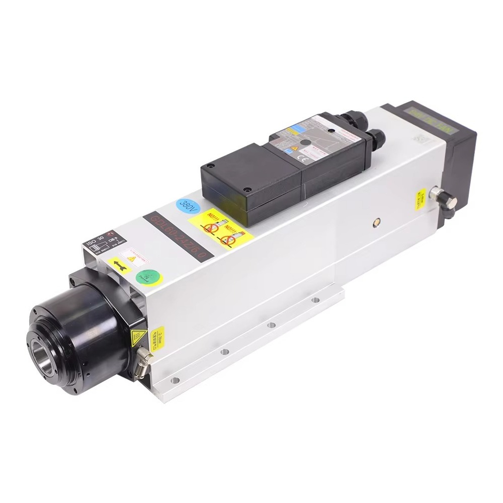 Cnc Spindle Motor - 6Kw ISO30 Air Cooling Automatic Tool