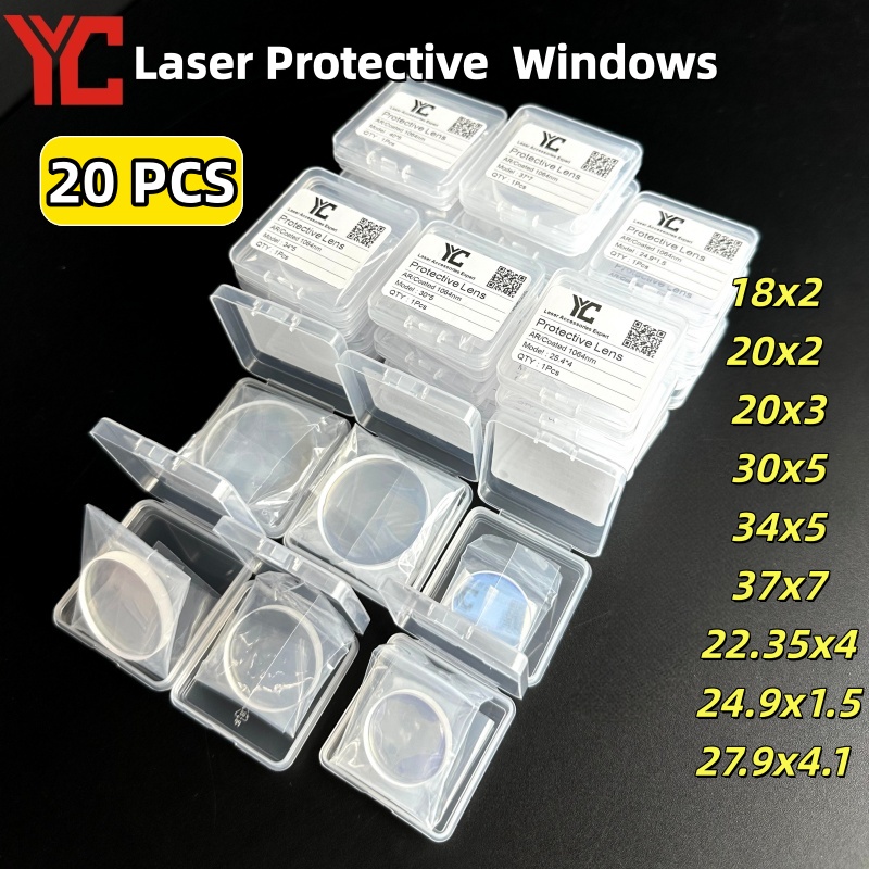 20Pcs Fiber Laser Protective L - Industrial Laser Welding Machine ulasan dan harga