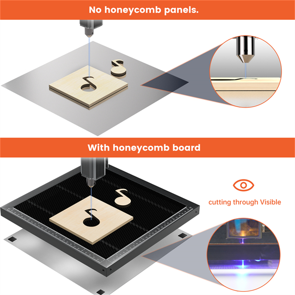 ACMER Honeycomb Panel Laser Wo - Industrial Laser Cutter ulasan dan harga