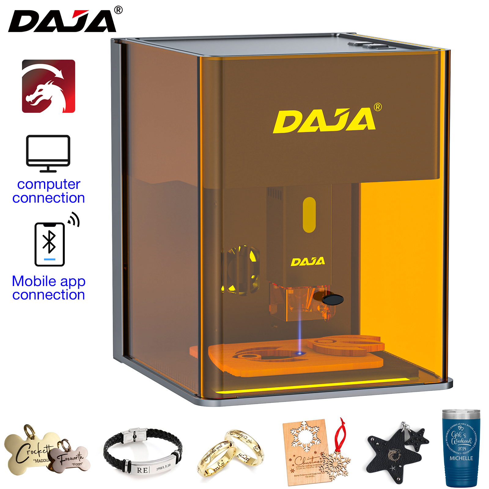 DAJA DJ6 Pro Mini Laser Engrav - Industrial Laser Cutter ulasan dan harga