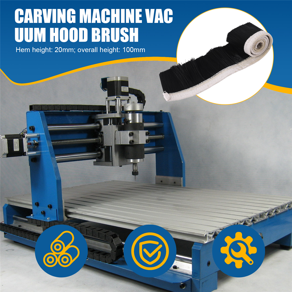 A11I Brush Vacuum Cleaner Dust - Cnc Spindle Motor ulasan dan harga