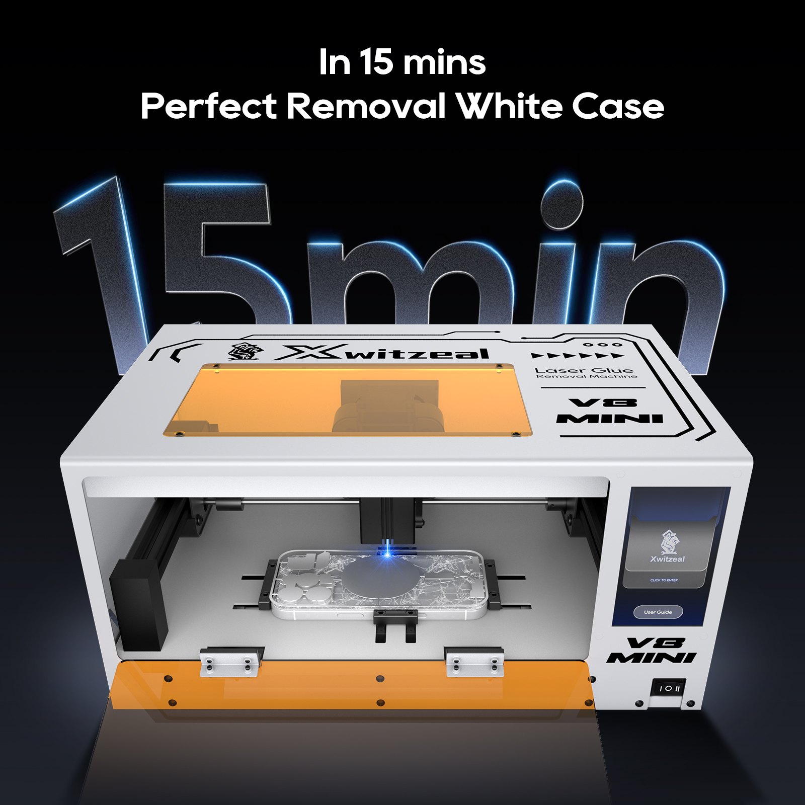 Xwitzeal® V8 MINI Laser Glue R - Industrial Laser Removal ulasan dan harga