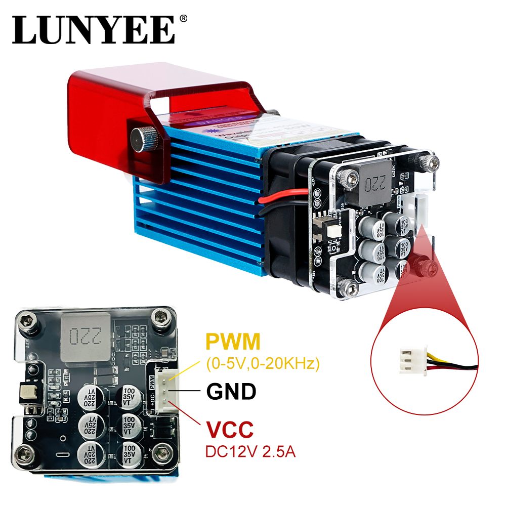 LUNYEE Laser Module 80W 40W Wi - Industrial Laser Cutter ulasan dan harga