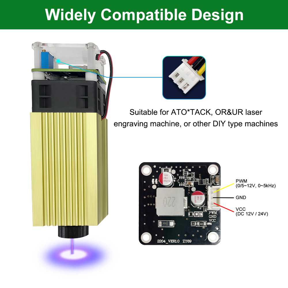 LASER TREE 4W 5W Laser Module  - Industrial Laser Cutter ulasan dan harga