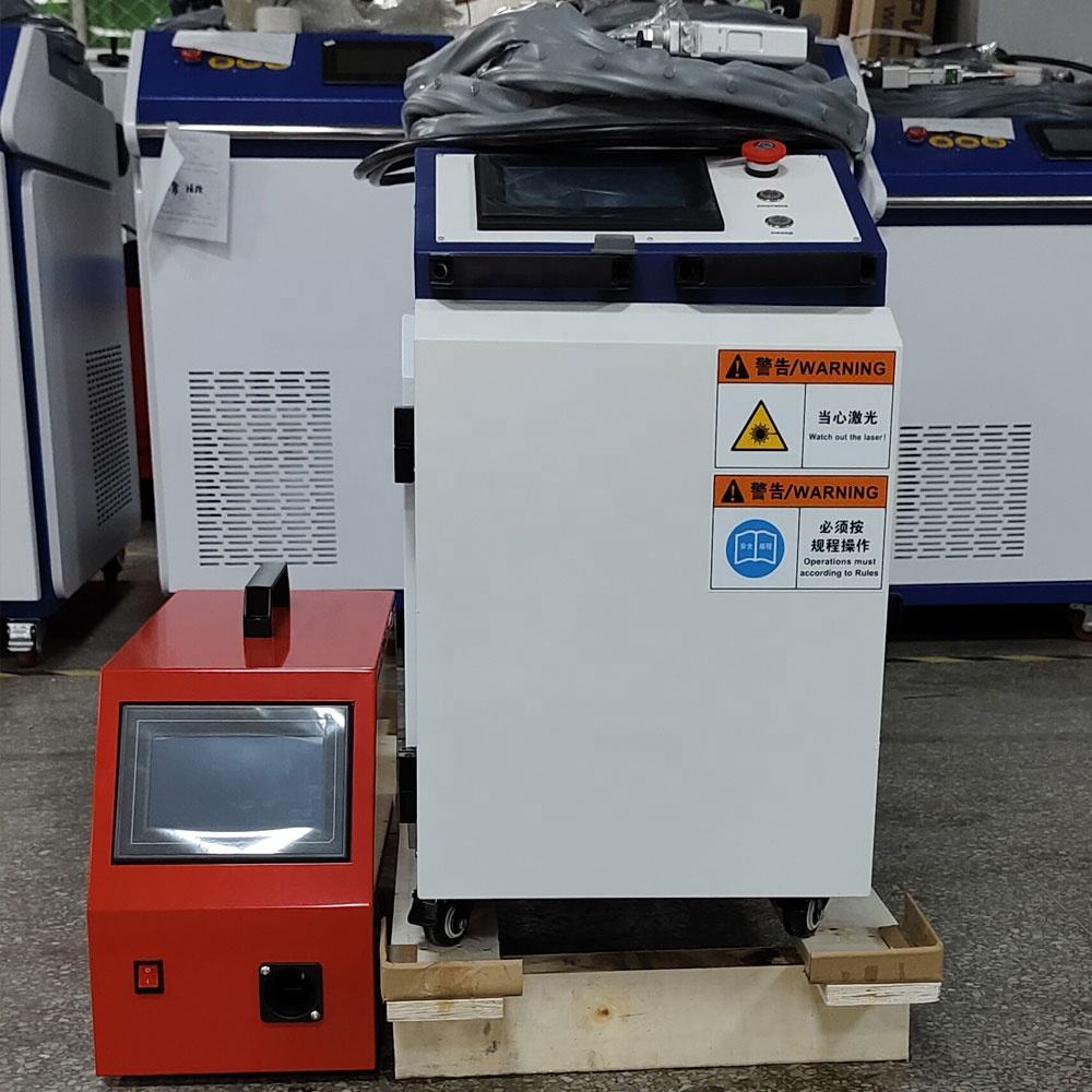 4 in 1 Double Wire Feed Laser  - Industrial Laser Welding Machine ulasan dan harga