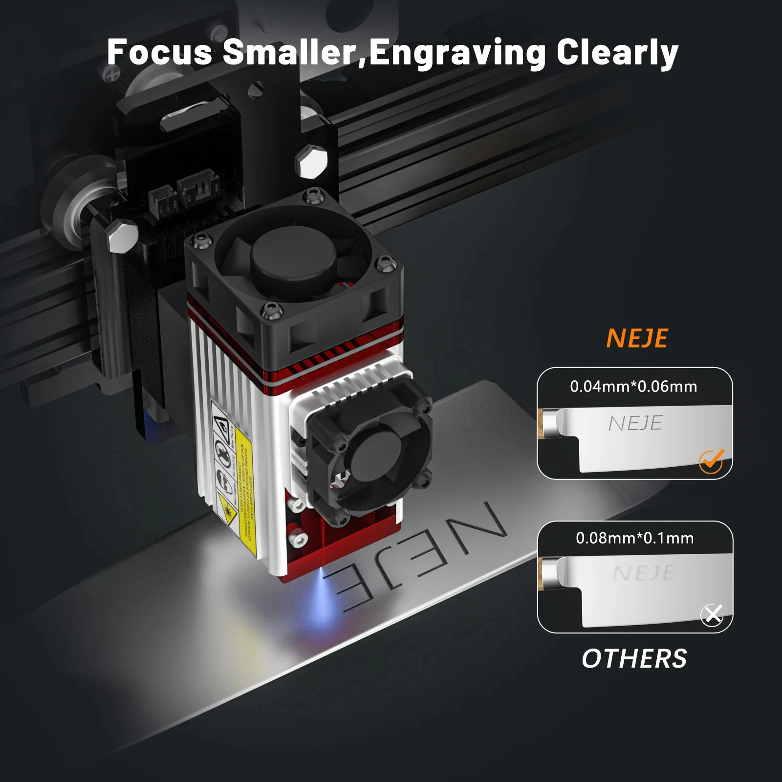 2025 Upgraded NEJE 5 A40640 La - Industrial Laser Removal ulasan dan harga