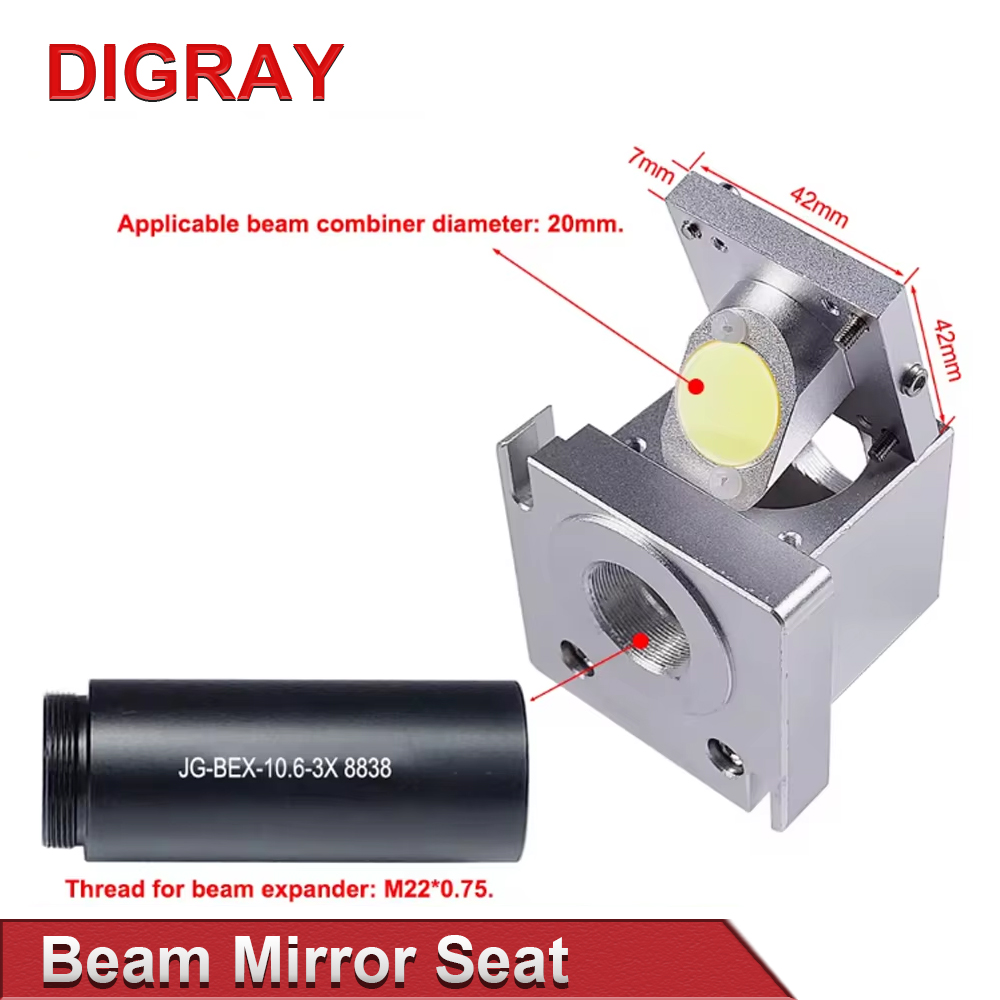 DIGRAY CO2 Laser Beam Mirror S - Co2 Laser Mirror ulasan dan harga